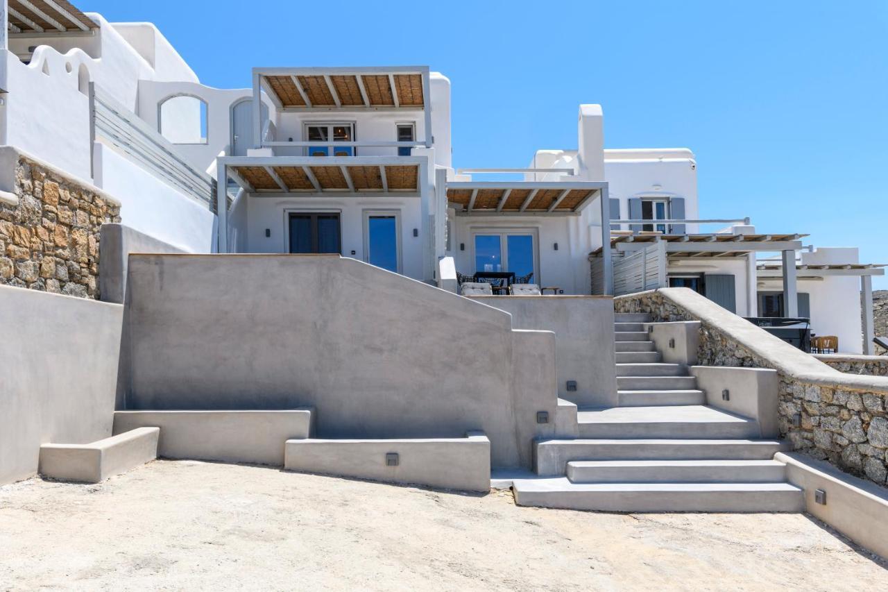 Mykonos Residence Villas & Suites Merchia Beach Exterior photo