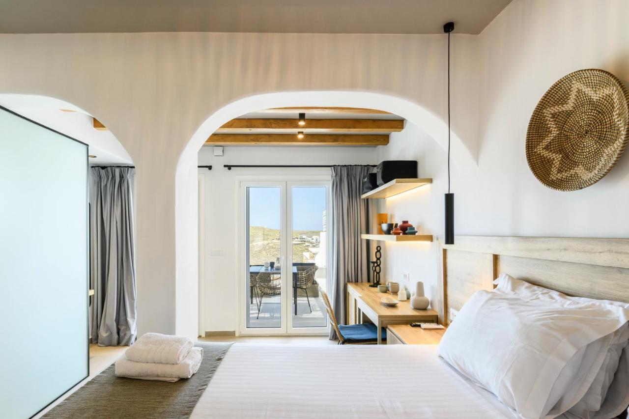 Mykonos Residence Villas & Suites Merchia Beach Exterior photo