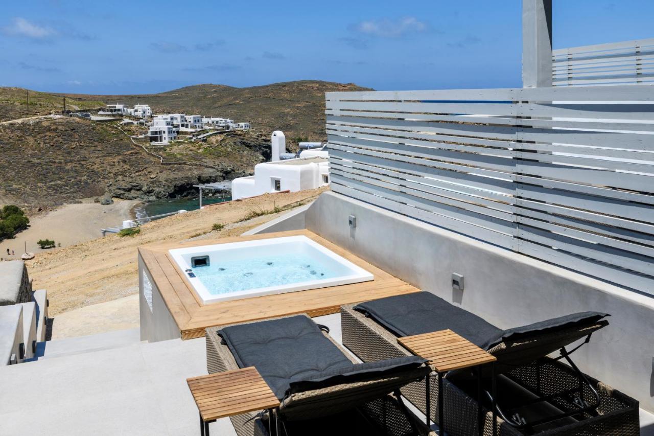 Mykonos Residence Villas & Suites Merchia Beach Exterior photo