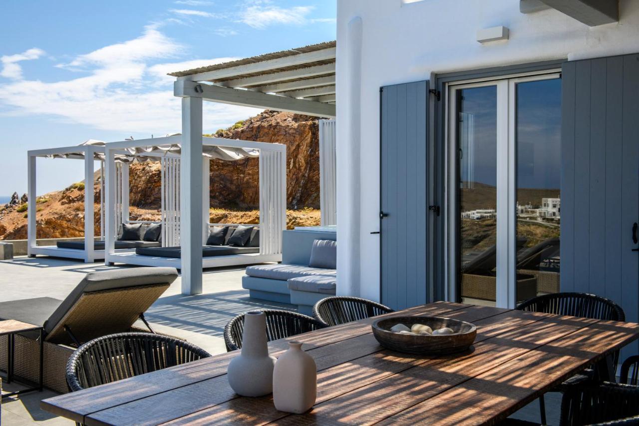 Mykonos Residence Villas & Suites Merchia Beach Exterior photo