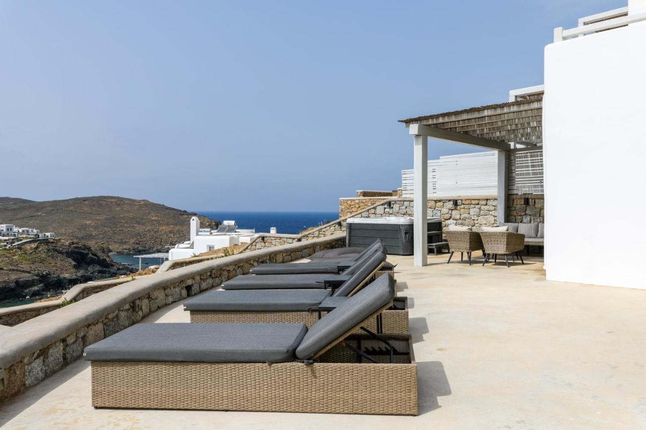 Mykonos Residence Villas & Suites Merchia Beach Exterior photo