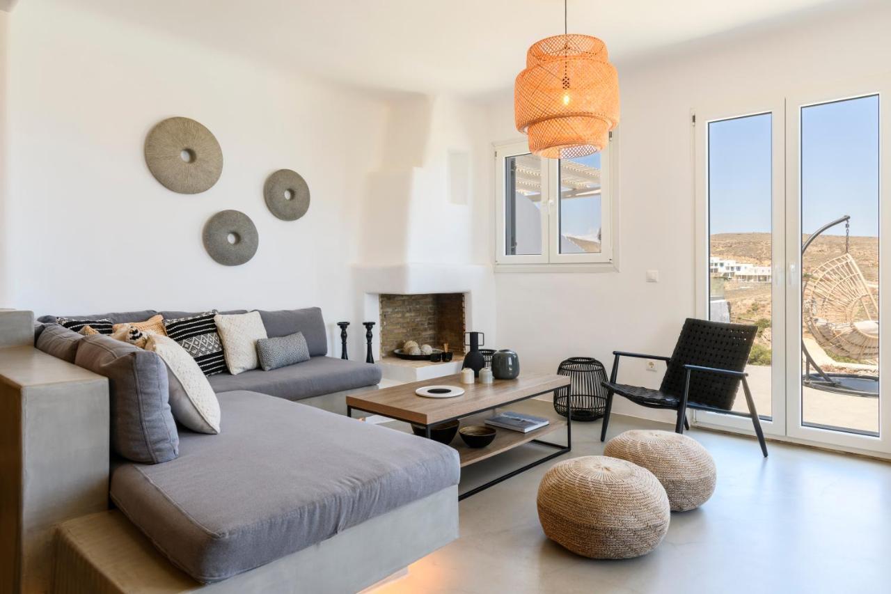 Mykonos Residence Villas & Suites Merchia Beach Exterior photo