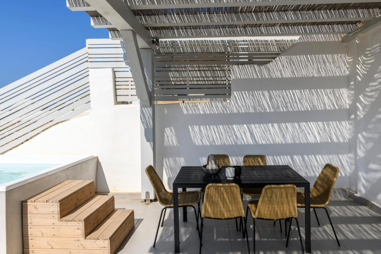 Mykonos Residence Villas & Suites Merchia Beach Exterior photo