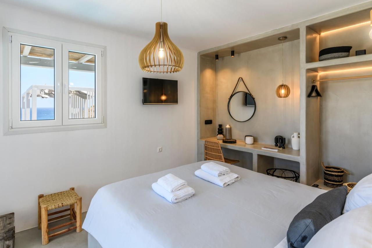 Mykonos Residence Villas & Suites Merchia Beach Exterior photo