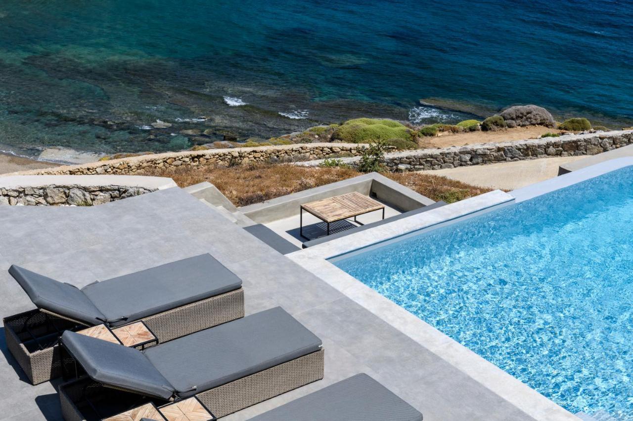 Mykonos Residence Villas & Suites Merchia Beach Exterior photo