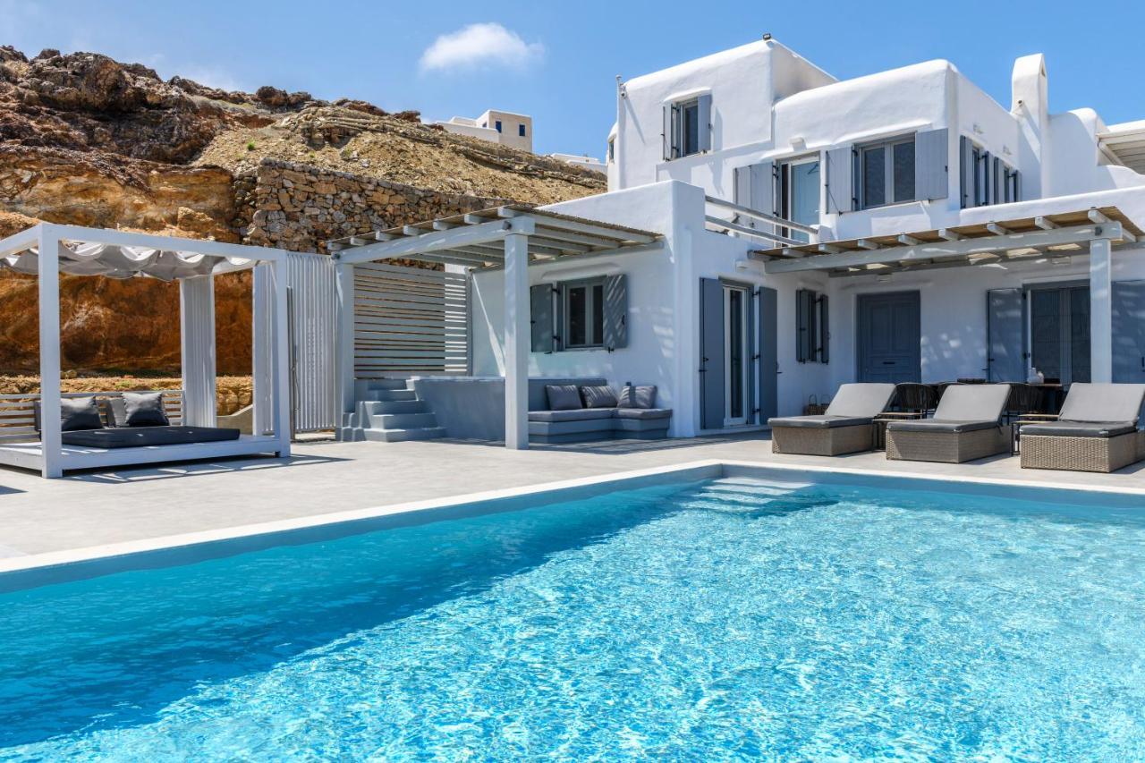 Mykonos Residence Villas & Suites Merchia Beach Exterior photo