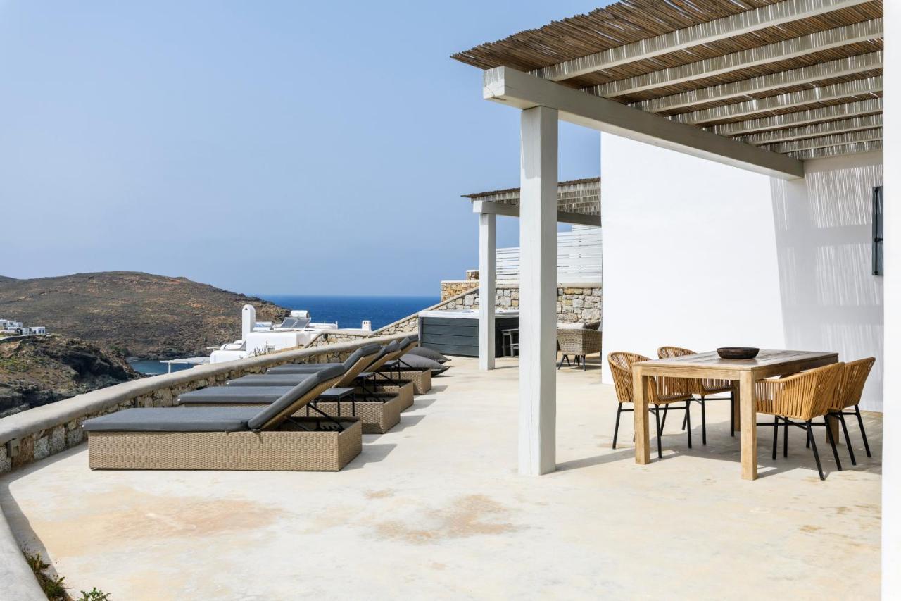 Mykonos Residence Villas & Suites Merchia Beach Exterior photo