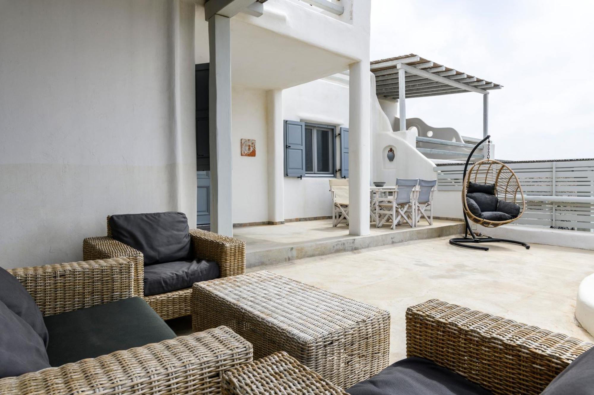 Mykonos Residence Villas & Suites Merchia Beach Exterior photo